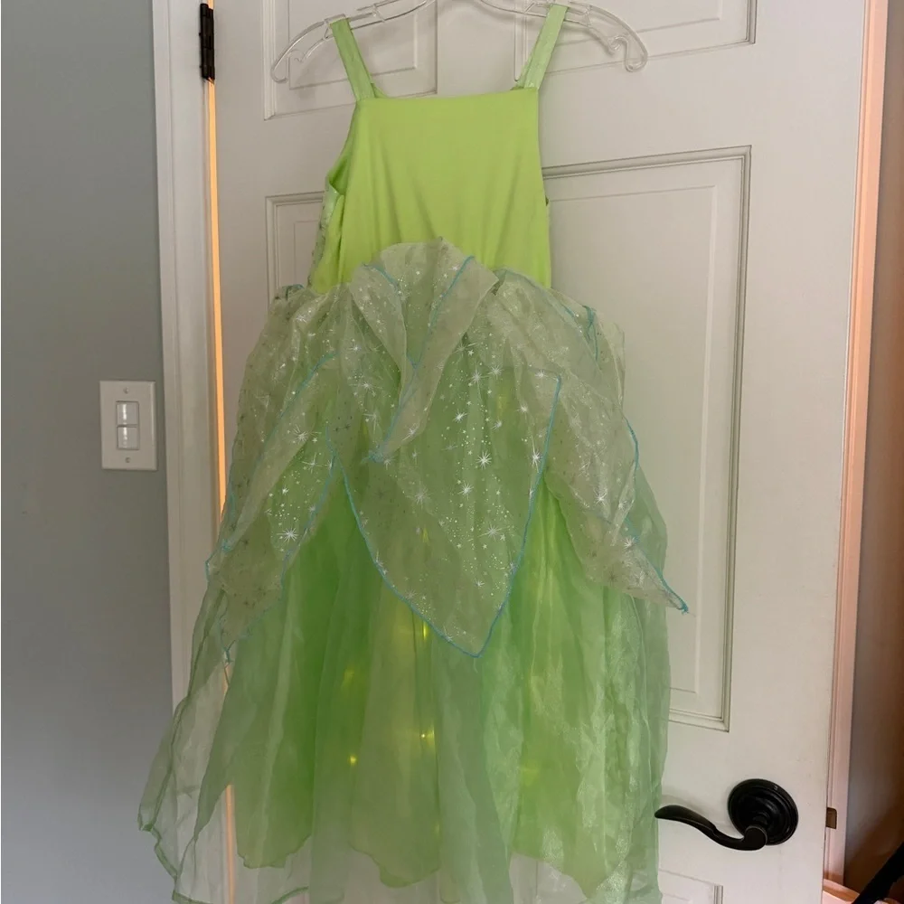 Green Light up Fairy Costume with Wings
